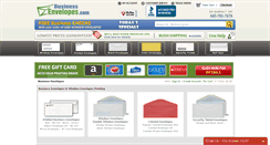 Desktop Screenshot of businessenvelopes.com